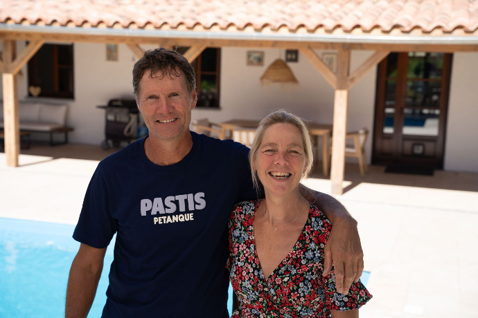 Guus en Sandra - vakantievieren in de Dordogne